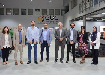 زيارة وفد الوكالة الألمانية للتعاون الدولى للمجمع الصناعى