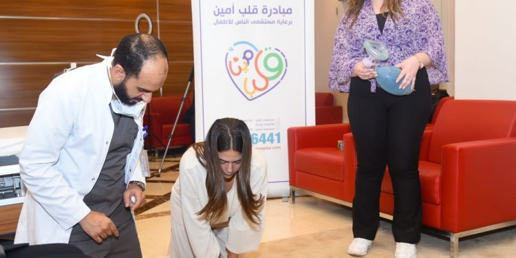 شباب الدارسين بالخارج وتدريبهم بمستشفى الناس