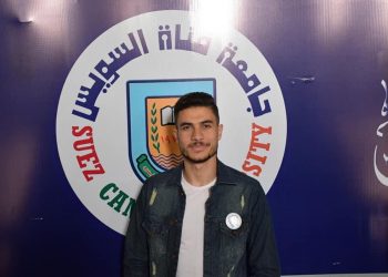 كريم عبد البارى رئيساً لاتحاد جامعة قناة السويس