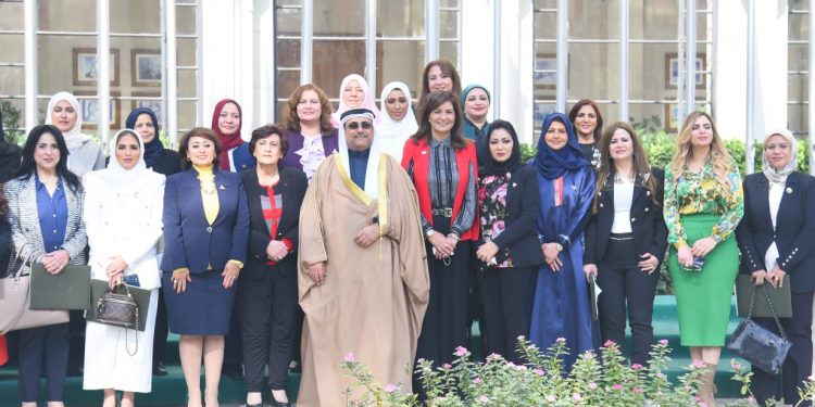 رئيس البرلمان العربي، ووزيرة الهجرة والبرلمانيات العرب