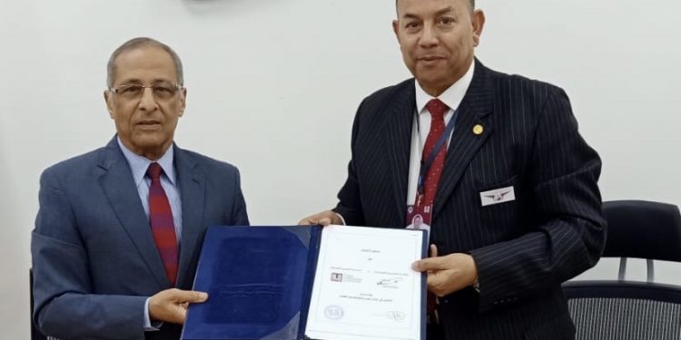 جامعة المنصورة الجديدة توقع بروتوكول تعاون مع وكالة الفضاء المصرية