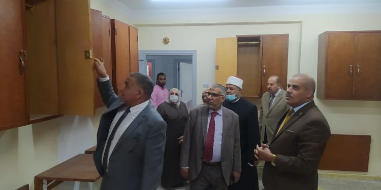 رئيس جامعة الأزهر يتابع انتهاء أعمال الصيانة بالمدينة الجامعية استعدادًا لتسكين طلاب المرحلة الثانية