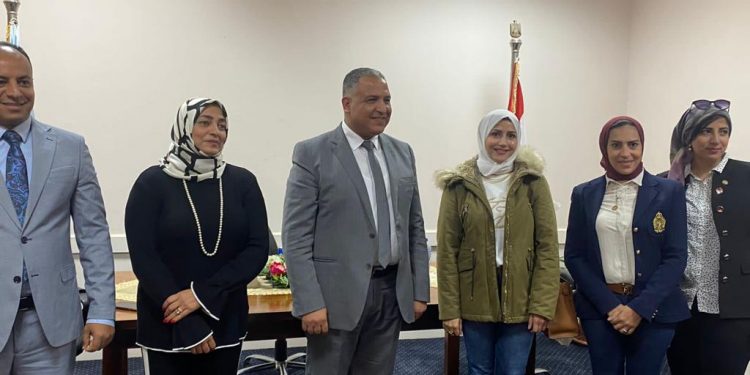 نائب رئيس جامعة الأزهر يتفقد كليتي التربية الرياضية والدراسات الإسلامية للبنات بالقليوبية