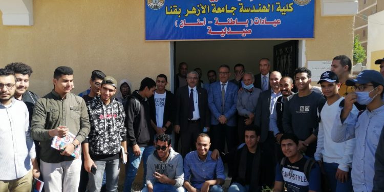 افتتاح مقر جديد للإدارة الطبية لخدمة الطلاب بالمجان بكلية هندسة الأزهر بقنا