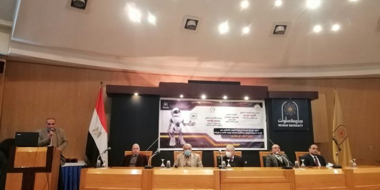 جامعة حلوان تفتتح برنامج الذكاء الاصطناعي بالتعاون مع وزارة الشباب والرياضة