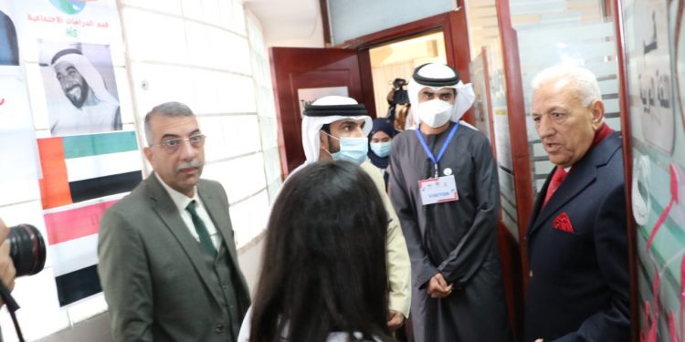وفد المعلمين الإمارتيين يزور مدارس الحسام للاطلاع على التجربة المصرية فى تطوير التعليم
