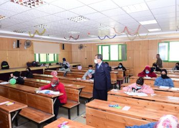 67 ألف طالب يؤدون الامتحانات بجامعة سوهاج