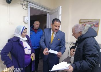 سلومة والخطيب يتفقدوا ديوان تعليم الجيزة وانتظام سير العمل 