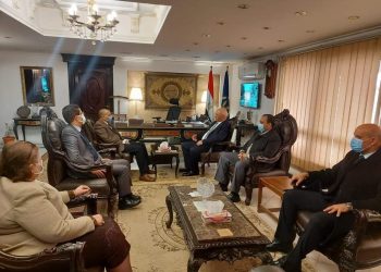 رئيس جامعة بنها يقدم التهنئة لمدير أمن القليوبية الجديد
