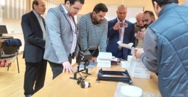 وكالة الفضاء تقدم قمر صناعي تعليمي لكلية الهندسة الإلكترونية بالمنوفية