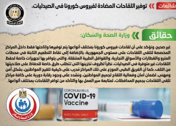 الوزراء يكشف حقيقة توفير اللقاحات المضادة لفيروس كورونا في الصيدليات