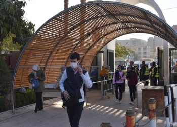 انتظام 80 الف طالب في أول أيام الفصل الدراسي الثاني في جامعة أسيوط