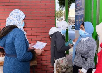 انتظام الدراسة بجامعة سوهاج في أول ايام الفصل الدراسي الثاني