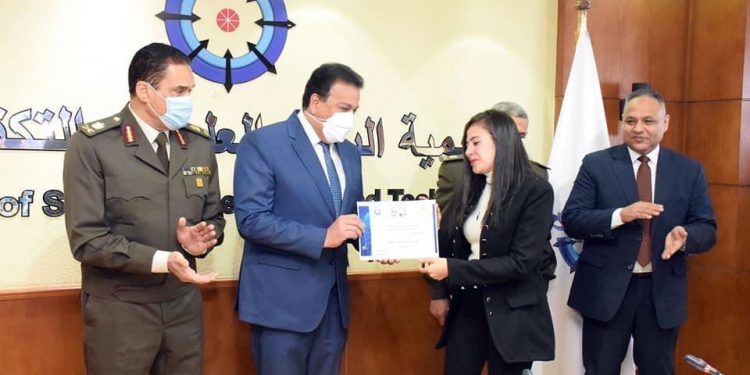 أكاديمية البحث العلمي تنظم إحتفالية للفائزين بالمسابقة القومية لتصميمات الأجهزة التعويضية