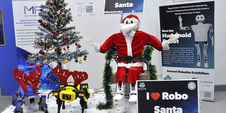 40 مشروع لطلاب كلية هندسة الألمانية بالملتقى السنوي للروبوت