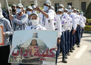 الخشت يفتتح المهرجان الكشفي لجوالي جامعة القاهرة