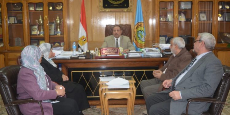 نائب رئيس جامعة الأزهر يستقبل وفد الجمعية النسائية بأسيوط لبحث تدريب طلاب التربية الخاصة بكليات التربية