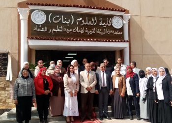 افتتاح أعمال التطوير بكلية العلوم بنات جامعة الأزهر