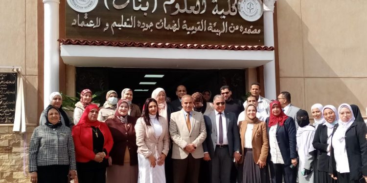 افتتاح أعمال التطوير بكلية العلوم بنات جامعة الأزهر