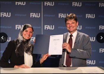 رانيا مرسي تقتحم مجال تكنولوجيا المعلومات فتحصد جائزة أفضل رسالة دكتوراه والجائزة الثانية للاداء التعليمي