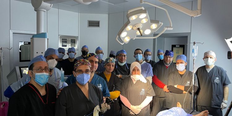 انطلاق برنامج مناظير الفراغ الثالث بمستشفيات جامعة حلوان