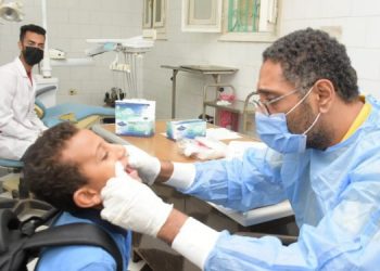 انطلاق قافلة جامعة القاهرة لمركز الصف