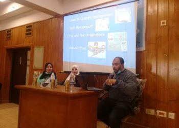«مكافحة العدوى» ورشة عمل بجامعة الفيوم