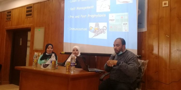 «مكافحة العدوى» ورشة عمل بجامعة الفيوم