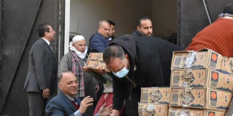 قافلة تنموية شاملة لكلية التربية نوعية جامعة عين شمس بالقليوبية