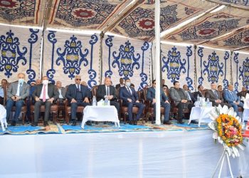 رئيس جامعة بني سويف يشهد احتفالية العيد القومي للمحافظة