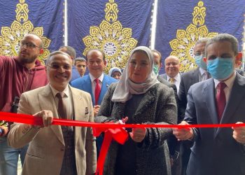 وزيرة التضامن الاجتماعي تفتتح وحدة التضامن بجامعة طنطا