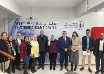 رئيس جامعة بورسعيد يستقبل وفد من جامعه ميلانو وشركه اينى الإيطالية