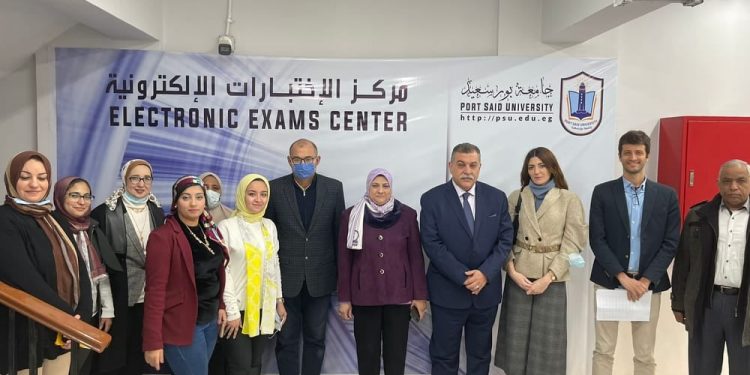 رئيس جامعة بورسعيد يستقبل وفد من جامعه ميلانو وشركه اينى الإيطالية