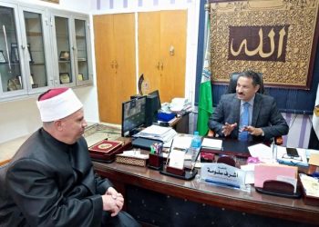 سلومة يلتقي مدير أوقاف الجيزة لمناقشة تجديد الخطاب الديني وزيادة الوعي