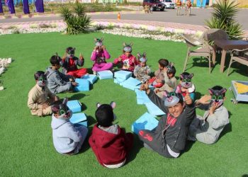 المنطقة الغربية العسكرية تستقبل وفدين من ذوي الهمم والأطفال الأيتام  