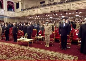 السيسي في يوم الشهيد: راية الوطن لن تنتكس أبدا بفضل عزيمة الشعب العظيم