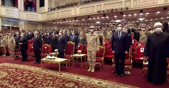 السيسي في يوم الشهيد: راية الوطن لن تنتكس أبدا بفضل عزيمة الشعب العظيم
