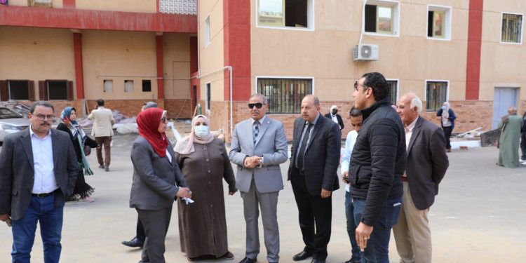 رئيس جامعة الأزهر يتابع أعمال الصيانة والتجديدات بفرع البنات والمدينة الجامعية