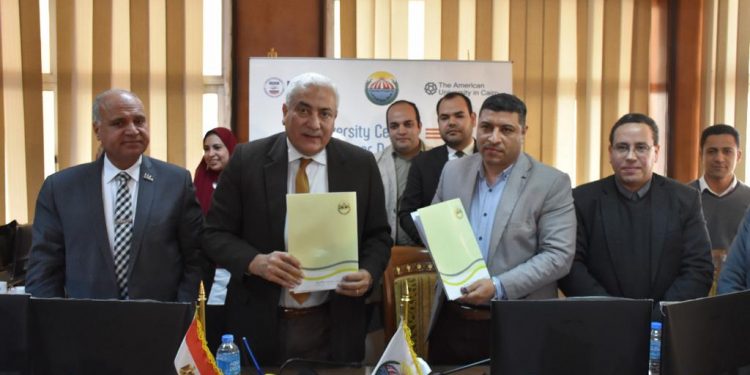 مائدة مُستديرة لأصحاب الأعمال بجامعة مدينة السادات بمشاركة 15 شركة