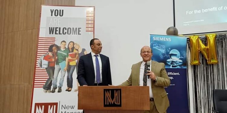 جامعة المنصورة الجديدة تنظم ندوة حول الثورة الصناعية وتبحث تعزيز التعاون مع شركة سيمنس الألمانية