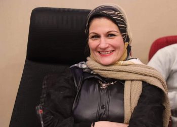 جامعة الأزهر الدكتورة شيماء عرفة مُشْرِفَةً على معهد التمريض بالجامعة