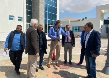 لجنة المتابعة تزور ملاعب بطولة العالم للاسكواش