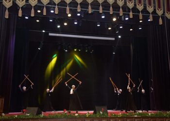 حفل فني واستعراضي بجامعة القاهرة لفرقة رضا وفريق أنغام الشباب