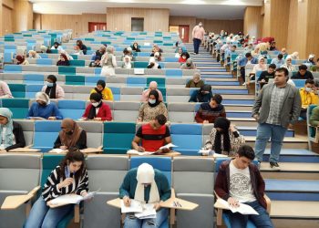 انطلاق امتحانات منتصف الفصل الدراسي الثاني بجامعة المنصورة الجديدة