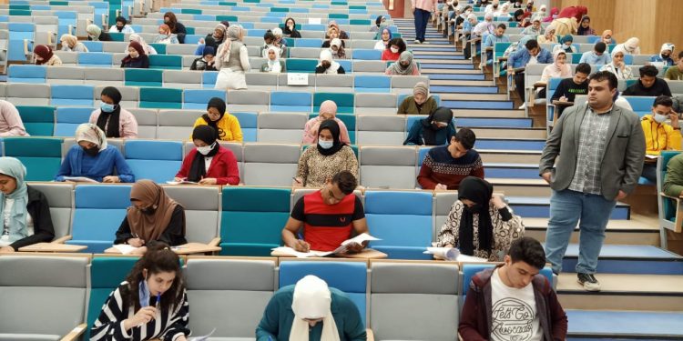 انطلاق امتحانات منتصف الفصل الدراسي الثاني بجامعة المنصورة الجديدة