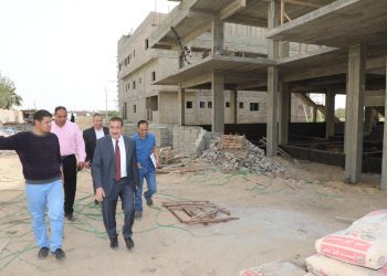 ضمن مشروعات حياة كريمة.. محافظ المنوفية يتفقد مدرسة الشهيد شوقي عبد الحكيم