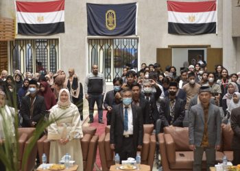 اتحاد طلاب إندونيسيا يقيم احتفالًا للدارسين بمعهد الأزهر بحضور رئيس تطوير الوافدين