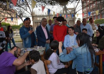 رئيس جامعة بورسعيد يشهد احتفالية يوم اليتيم