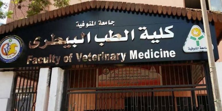 بيطري جامعة المنوفية تواصل التدريب العملي لطلاب الفرقة الثانية