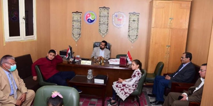 جامعة سوهاج تنظم إفطار جماعي لتكريم الفائزين في مسابقات مركز نور البصيرة